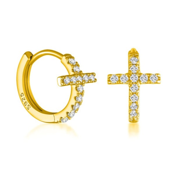 Creolen für Damen H848 golden 2