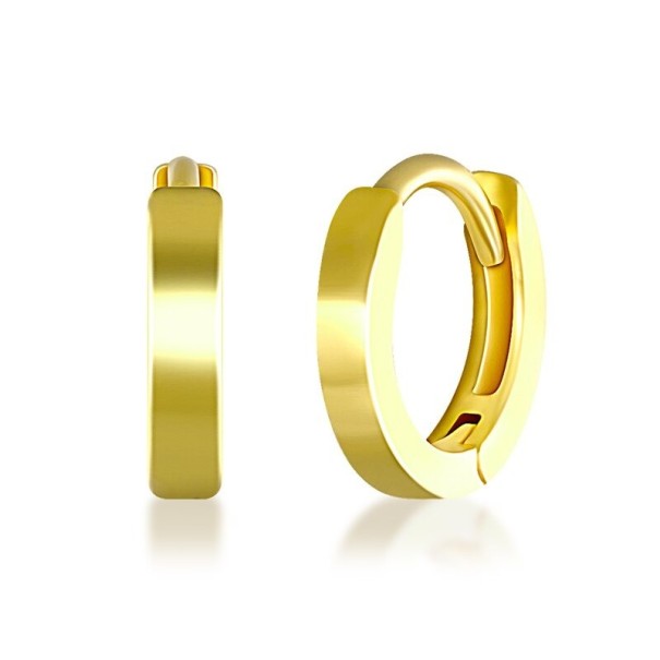 Creolen für Damen H848 golden 5