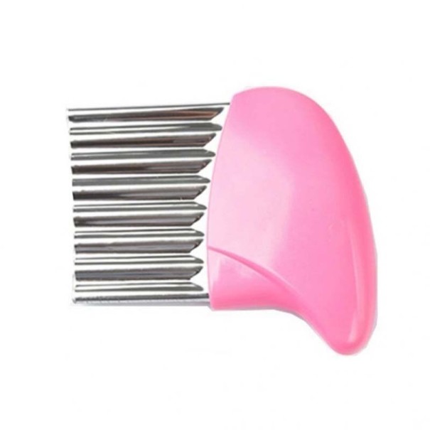 Crinkle Cutter for Potatoes pink
