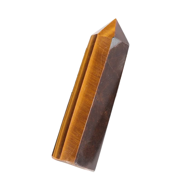 Cristal de cuarț natural, ochi de tigru, 5–6 cm, mineral protector, piatră netedă și lustruită, 30 g, piatră semiprețioasă, decorare, ajutor 1