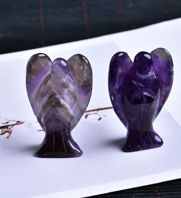 Cristal en forma de ángel L 8