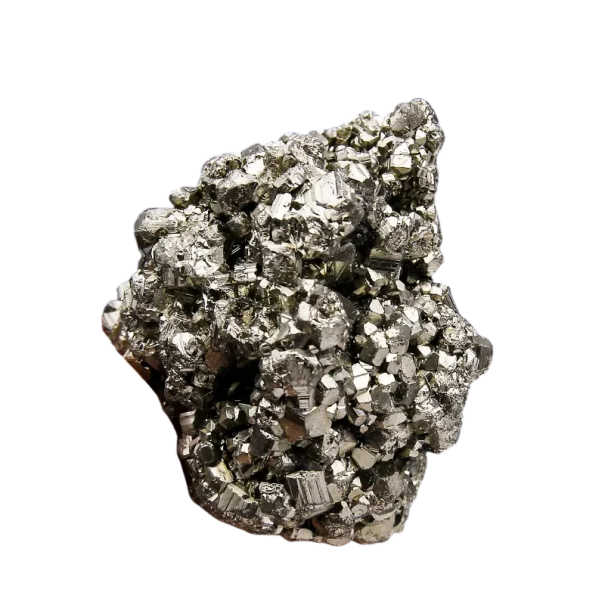 Cristal natural de pirite do Peru 30–50 mm Pedra mineral para colecionadores Decoração em pedra natural Cristal energético pedra bruta 1