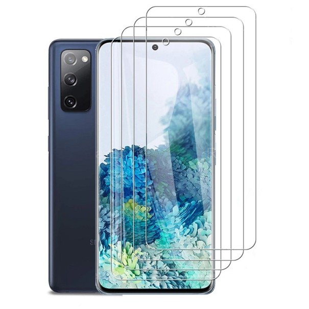 Cristal templado protector para Samsung M31 4 uds 1