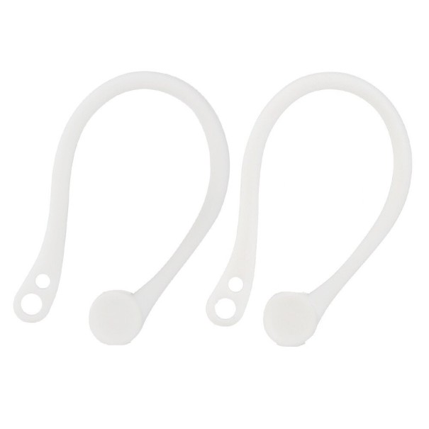 Crochet d'oreille pour AirPods 1 paire blanc