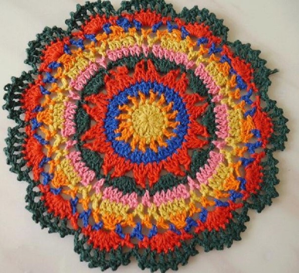 Crochet Placemat C243 1