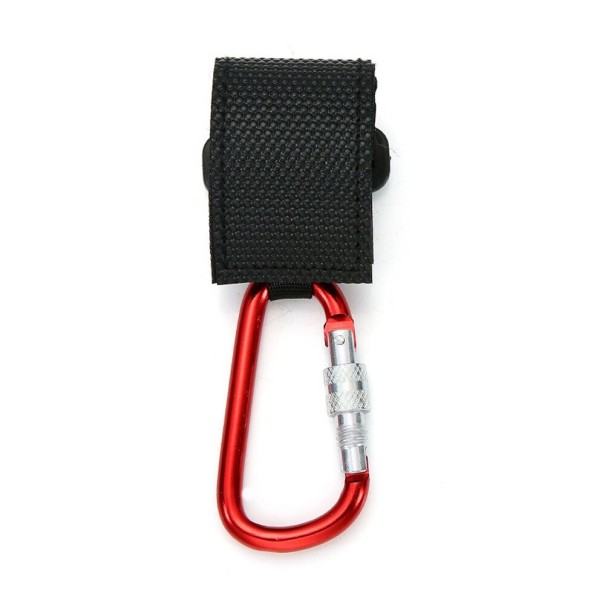 Crochet pour poussette rouge