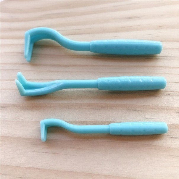 Crochets à tiques 3 pcs bleu