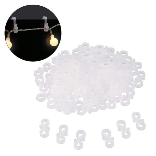 Crochets blancs 24 pcs 1