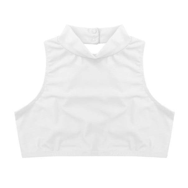 Crop-Top für Mädchen B1615 weiß 14