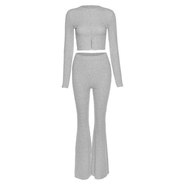 Crop top och byxor för kvinnor B1278 M