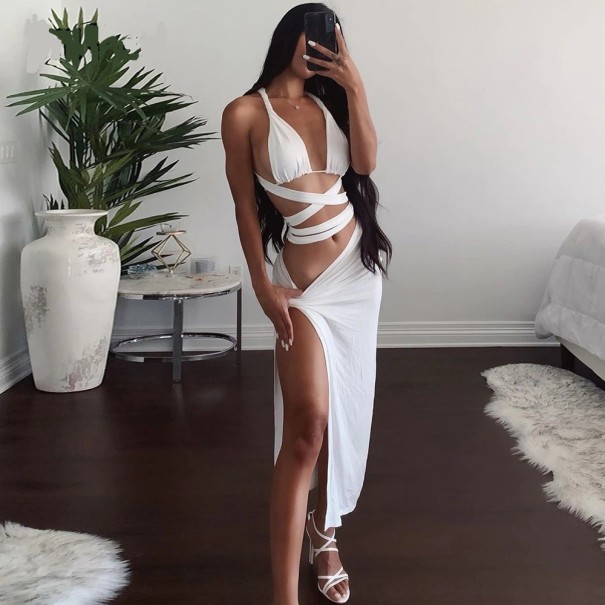 Crop top och kjol för kvinnor B1204