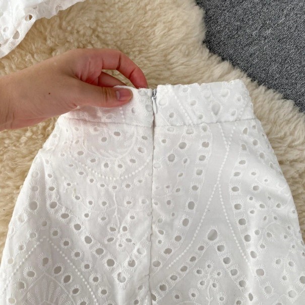 Crop top och kjol för kvinnor B988