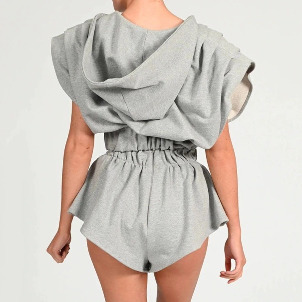 Crop top och shorts för kvinnor B1020