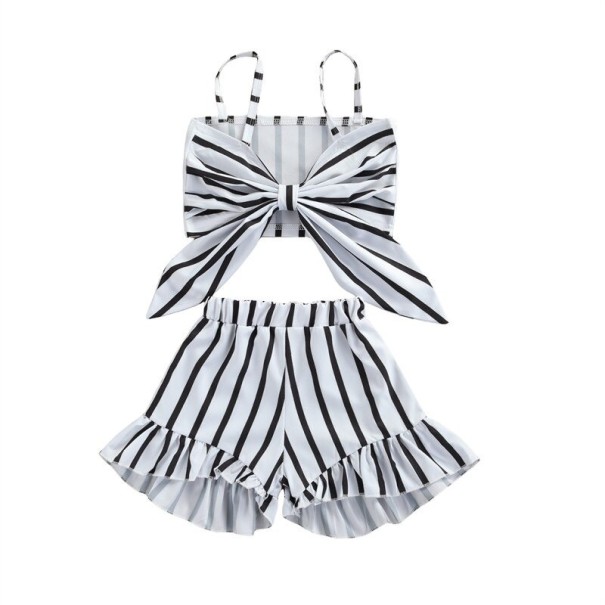 Crop-Top und Shorts für Mädchen L1276 6