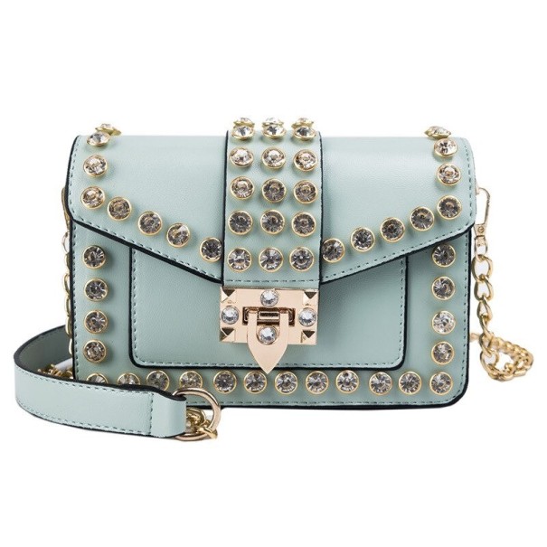 Crossbody-taske til kvinder M1168 lysegrøn