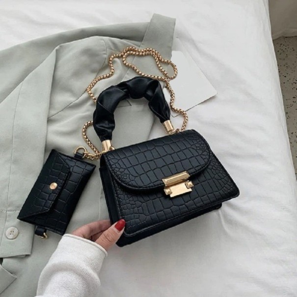 Crossbody-taske til kvinder M1169 sort