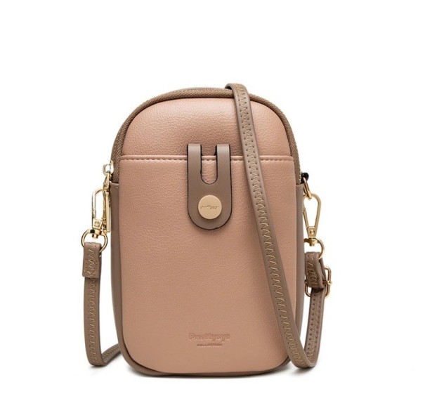 Crossbody-taske til kvinder M1298 gammelrosa