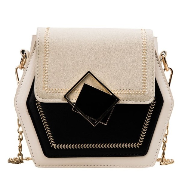 Crossbody-taske til kvinder M1356 hvid