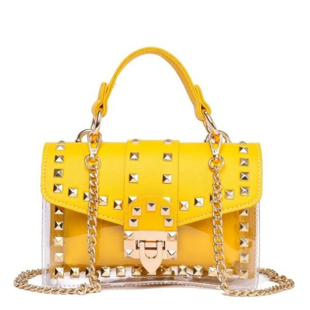 Crossbody-taske til kvinder M1428 gul