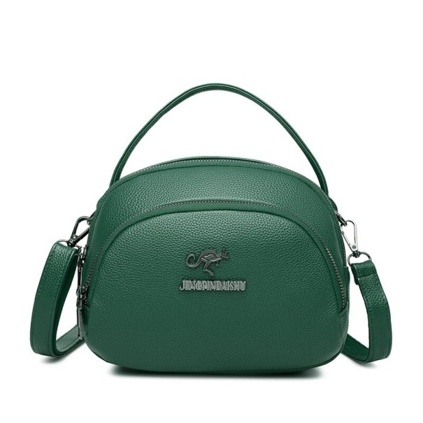 Crossbody-taske til kvinder M1437 mørkegrøn