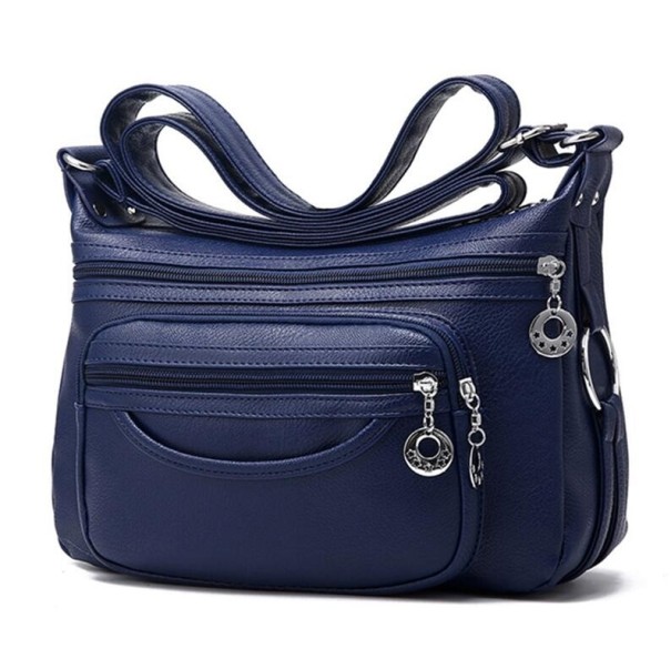 Crossbody-taske til kvinder M1453 mørkeblå
