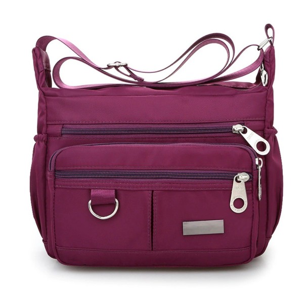 Crossbody-taske til kvinder M1482 mørkelilla