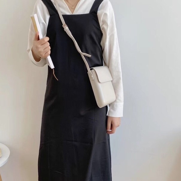 Crossbody-taske til kvinder M1564 cremefarvet
