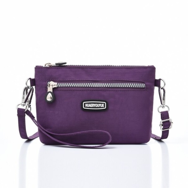 Crossbody-taske til kvinder M1576 mørkelilla