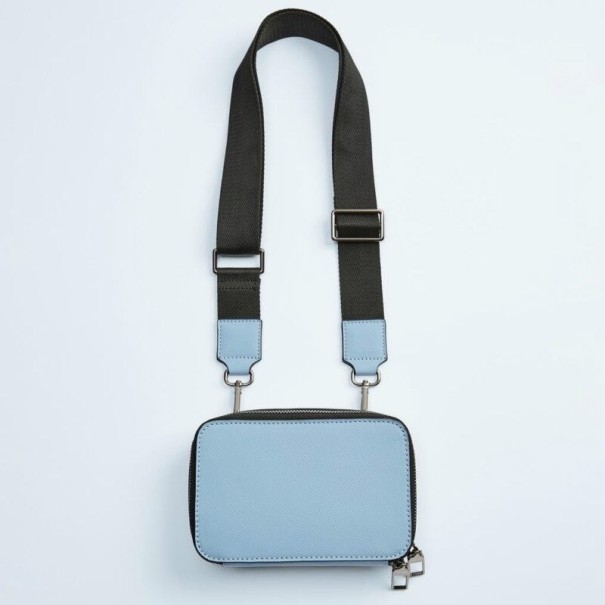 Crossbody-taske til kvinder M1606 lyseblå