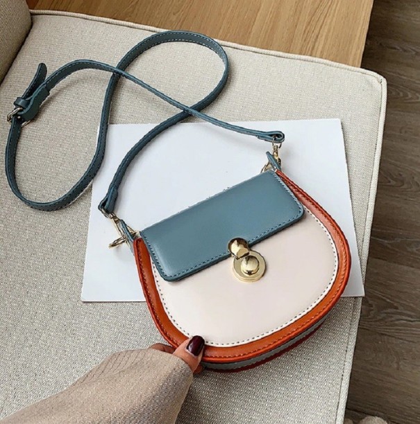Crossbody-väska för kvinnor M1041 blå