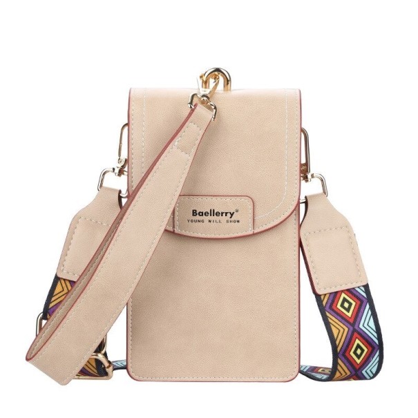Crossbody-väska för kvinnor M1286 beige