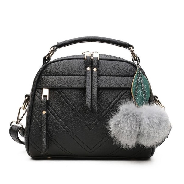 Crossbody-väska för kvinnor M1587 svart