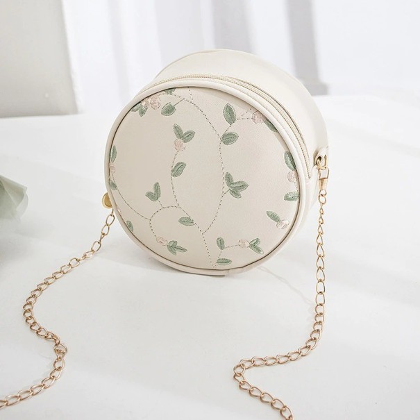 Crossbody-väska för kvinnor M1697 vit