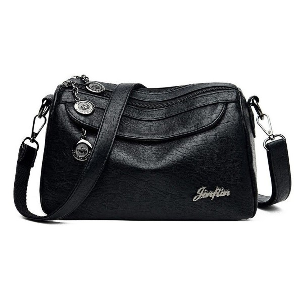 Crossbody-väska för kvinnor M1704 svart