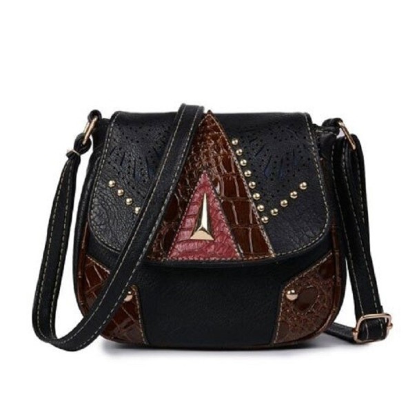 Crossbody-väska för kvinnor M1807 svart