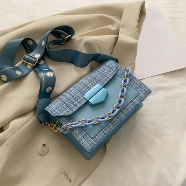 Crossbody-väska för kvinnor M759 blå
