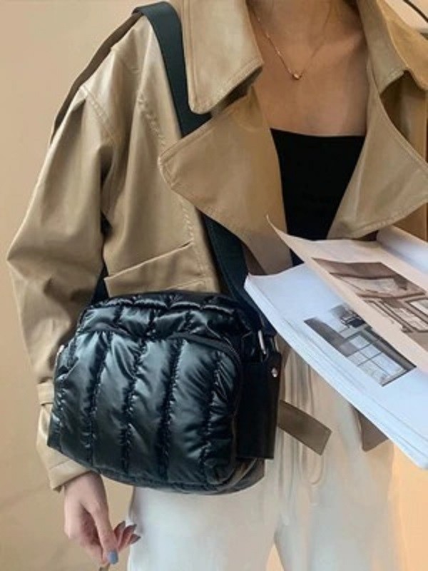 Crossbodyväska för kvinnor M1049 silver