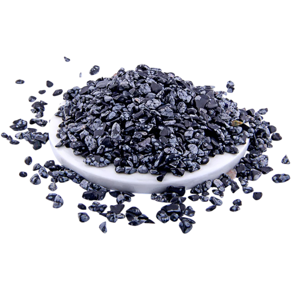 Crushed Hematite Quartz Stones 3–5 mm Pack of 100 g Natural Material Black Pebbles for Decoration and Crafting 1