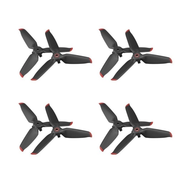 Csere propeller DJI FPV 4 pár K2705 drónhoz piros