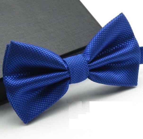 Csokornyakkendő UNISEX kockás J3510 kék