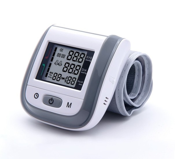 Csuklós vérnyomásmérő szürke