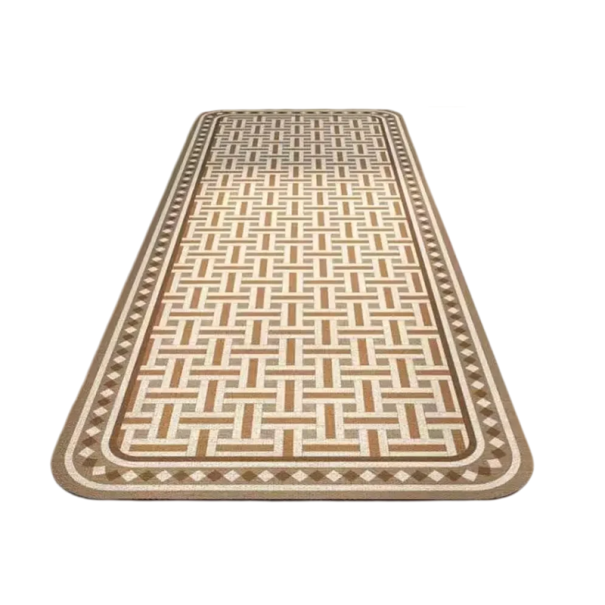Csúszásgátló szőnyeg 40 x 60 cm konyhai szőnyeg nedvszívó szőnyeg retró csempemintás fürdőszobai szőnyeg nappali előszoba 1