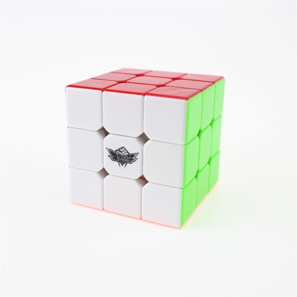 Cube pliable en bois coloré 1
