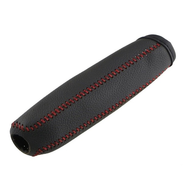 Cubierta de freno de mano de PU para coche para Mazda 3, Mazda3, Axela, Atenza, CX-5, CX-4, CX-3, CX3, CX5 AT rojo