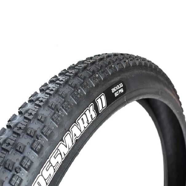 Cubierta para bicicleta de montaña 26 x 2,10 MTB Neumático de ciclismo de terreno Patrón grueso Cubierta resistente para senderos offroad y caminos 1