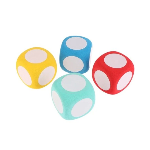 Cubo cancellabile 5x5 cm EVA Colore casuale Cubo da tavolo multifunzionale per scrivere e cancellare Strumento educativo per bambini e scuola 1