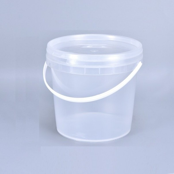 Cubo redondo 2 l color transparente