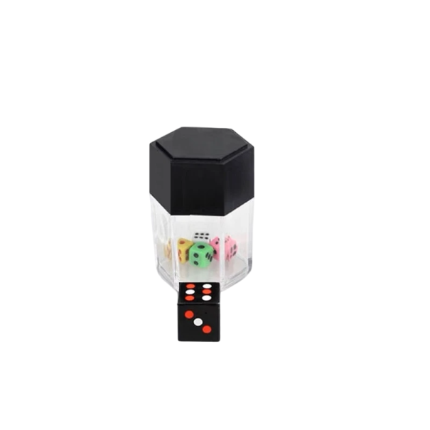 Cubos explosivos de 5,5 x 4 x 4 cm, juguete mágico, truco colorido, 1 contra 4, broma divertida, accesorios para espectáculos de magia, magia 1