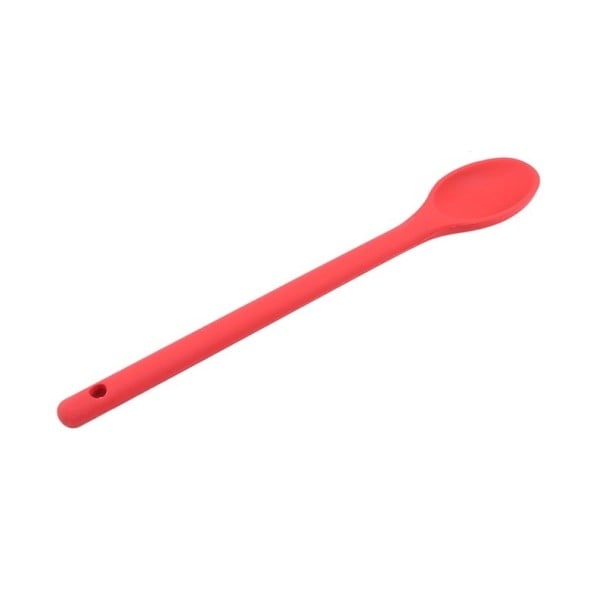 Cucchiaio in silicone C358 rosso