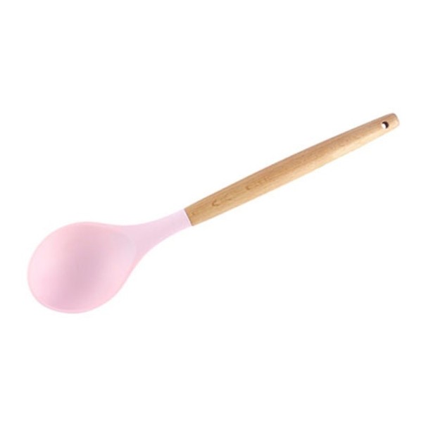 Cuchara de madera con mango de madera 1
